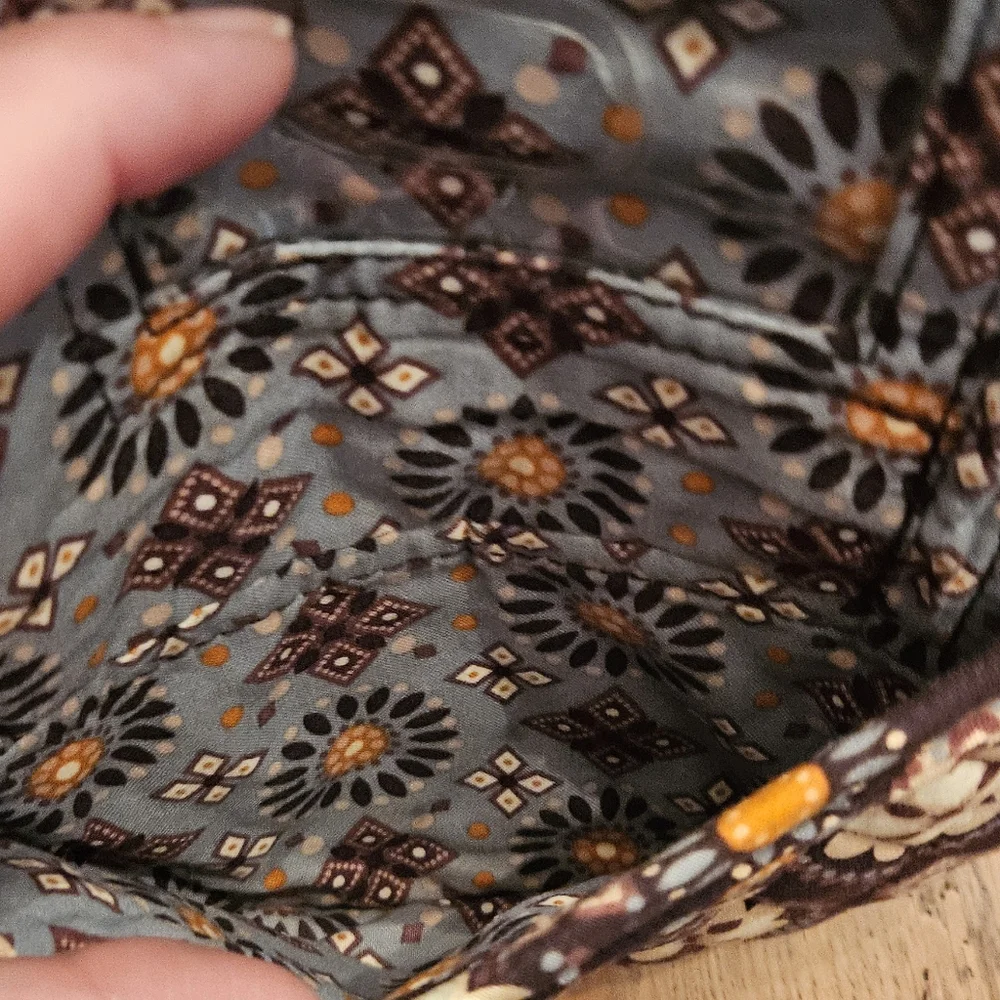 VERA BRADLEY "Canyon" Crossbody Bag Purse - Picture 9 of 13